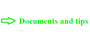 Documents and tips